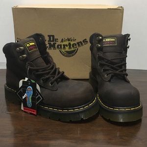dr martens burnham steel toe